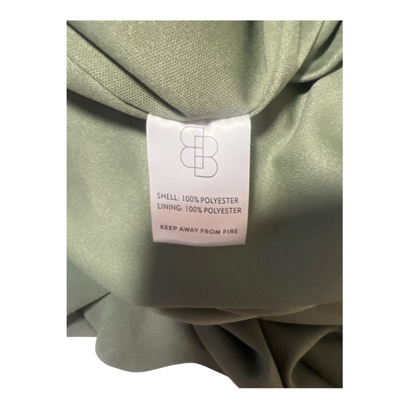 Baltic Born Formal Wedding Party Olive Green Maxi Dress Size Large OP1 - Picture 6 of 6